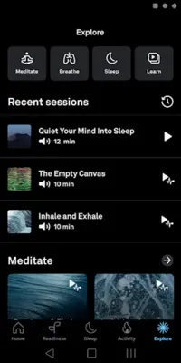 Oura android App screenshot 0